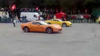 corvette Z06 modified vs corvette Z06 stock [upl. by Icyac]