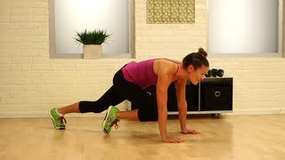 OneMinute Fitness Challenge Mountain Climbers [upl. by Alyhs490]