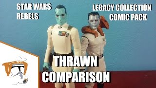 GRAND ADMIRAL THRAWN Rebels VS Legacy Collection Comic Pack [upl. by Aluor]