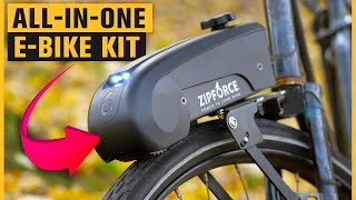 Revolutionary EBike Conversion Kit  ZIPFORCE SLIM REVIEW [upl. by Neelia]