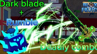 Dark Blade is Broken for PVP Blox Fruits PVP [upl. by Ailaroc]