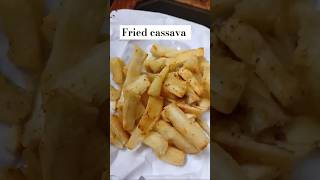 Fried cassavatarul for teatime ☕🍠 [upl. by Claretta29]