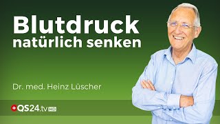 Bluthochdruck senken ohne Betablocker  Dr med Heinz Lüscher  Naturmedizin  QS24 [upl. by Einniw]