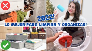 LOS MEJORES PRODUCTOS PARA LIMPIAR Y ORGANIZAR TU CASA ESTE AÑO  Tips de Experta en Limpieza [upl. by Arimay]