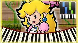 Gloam Valley  Super Paper Mario【Synthesia】 [upl. by Ablem]