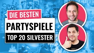 Top 20 Partyspiele • Silvester oder Weihnachten [upl. by Ellehsor]