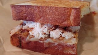 Panera Bread Smokehouse BBQ Chicken Sandwich Review [upl. by Haimerej472]