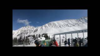 Avalanche at ABasin  East Wall is Open [upl. by Yssirhc]