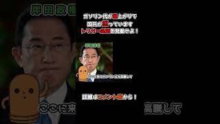 ガソリン代が爆上がりで国民が怒っています 「トリガー条項を発動せよ！」という声が高まっています Shorts トリガー条項 国民の怒り ガソリン代 二重課税 [upl. by Miranda710]