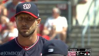 Max Scherzer refuses to come out of the game a breakdown [upl. by Llehsor]