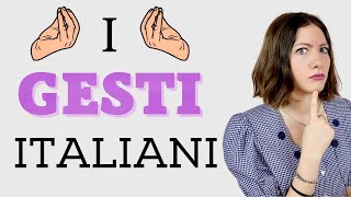 Impara i GESTI ITALIANI in 1 minuto  Tutorial per Gesticolare allitaliana 🤌🏽 [upl. by Hanauq]