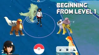 From level 1 catching legendary dogs Pokemon Go New Raid Boss [upl. by Thacker]