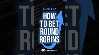 Round Robin Bet Explained How to WIN Round Robin Bets  Sports Betting Tips amp Tricks 2024 [upl. by Lednem]