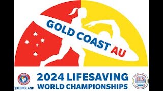 World Surf Life Saving Championships 2024  SARI McKEE 2km Run  North Cronulla [upl. by Attenev139]