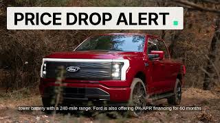 Ford F150 Lightning Lease Price Hits A Record Low [upl. by Enamrej]