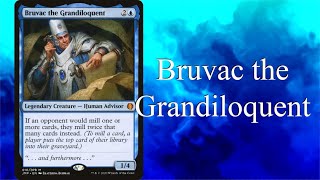 Lets Build a Bruvac the Grandiloquent Commander Deck [upl. by Ahsiea]