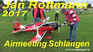 Jan Rottmann beim Airmeeting in Schlangen 2017 F3A BergfalkeSchlangen FDRAX53 [upl. by Eninahs9]