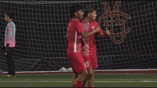 Central Soccer all smiles in win over Palisade [upl. by Nnaeirelav109]