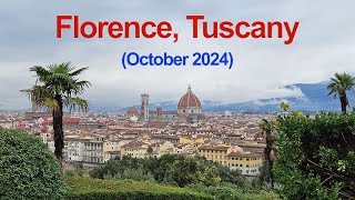 Florence  Tuscany Italy October 2024 4K [upl. by Tekla]