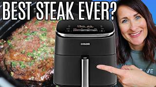 The BEST Way to COOK STEAK  In the Air Fryer [upl. by Aicen]