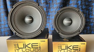 Best Budget Friendly amp Reliable Speaker DS18 PRO84XA amp PRO68XA Mid Bass Speakers IN MY OPINION [upl. by Tamar969]