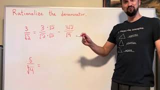 Rationalize the Denominator [upl. by Karlan]