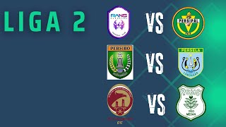 LIVE SCORE RANS VS Persipal BU  Persibo VS Persela  Sriwijaya FC VS PSMS Medan  LIGA 2 [upl. by Rawde]