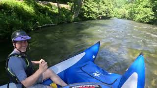 Christel amp Brannons Nantahala River Rafting Adventure [upl. by Vogeley441]