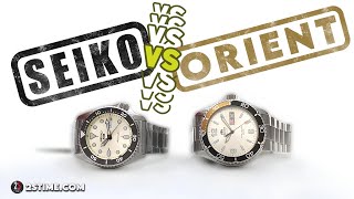 HeadtoHead SEIKO SRPK31K1 vs ORIENT RAAA0821S  Unveiling the Superior Dive Watch [upl. by Sadie]