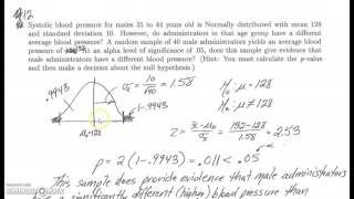 Null hypothesis example [upl. by Isis]