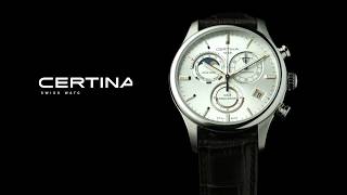 Certina C0334501603100 DS8 Chronograph Moon Phase [upl. by Tigram]