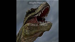 Edit Speckles The Tarbosaurus Part2 Full HD1080 Edit Audio It Has BegunShots Alight Motion [upl. by Hazlett]