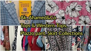 A kAhamed amp CoTops amp Western Tops Plazzo pant Skirt Collections [upl. by Mcbride]