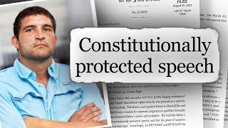 Federal Court Rules Man’s COVID19 Joke Was Protected Speech [upl. by Margaret]