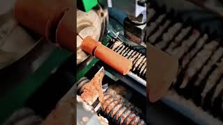 Daily test machine Wood screw cncprocessing [upl. by Nwahsud424]