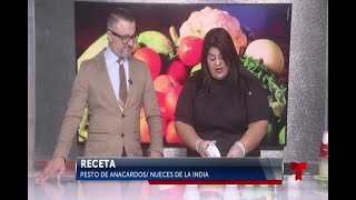 Receta de Pesto de Anacardos con Chef Lucy [upl. by Conah]