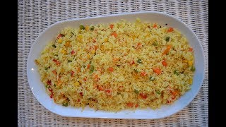 Try this way to cook rice You will not regret itJOLLOF RICERIZ FRIT NIGERIAN Cest délicieux [upl. by Natica]