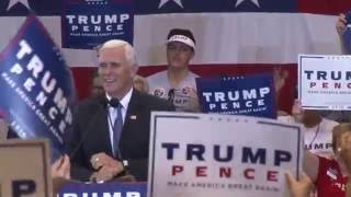 Pence rallies Republicans at a town hall in Phoenix  Cronkite News [upl. by Htebazileyram]