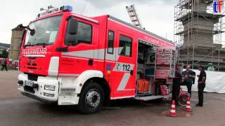 Feuerwehr Stuttgart die neuen HLF 2016 von Lentner 2013 [upl. by Amand]