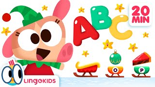 ABC SLEIGH SONG 🛷🎶  More Songs for Kids  Lingokids [upl. by Giverin]