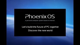 Phoenix OS Android 711 Live CD flash drive Review and Test OFFICIAL [upl. by Figge]