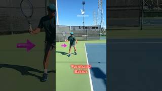 Forehand Fundamentals lacruztennis tenis tennistraining tennis tennisplayer tenniscourt [upl. by Wrennie865]