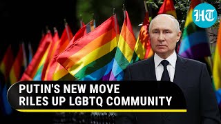 Putin Declares War Against LGBTQ  Russia Bans Sex Changes Trans Activists Fume [upl. by Serrell]