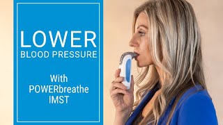 Lower Blood Pressure With POWERbreathe IMST Breathing Exercise  University of Colorado Boulder [upl. by Onairam]