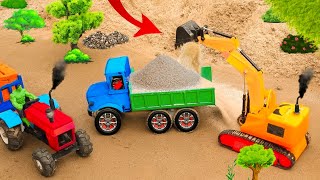 Diy diorama making mini grass chopping machine science project SanCreator1 [upl. by Romilly]