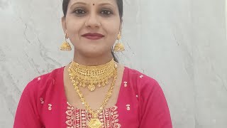 Dubai gold jewellery jhodha ring live 750327220 [upl. by Adyl]