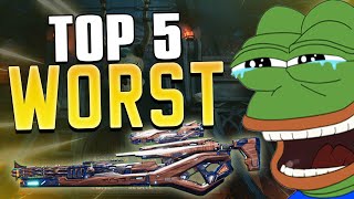 I Ranked the Top 5 WORST Snipers in Wonderlands [upl. by Kcub470]