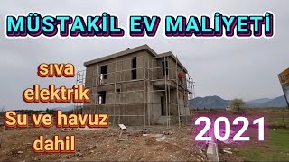 müstakil ev maliyeti [upl. by Alyse]