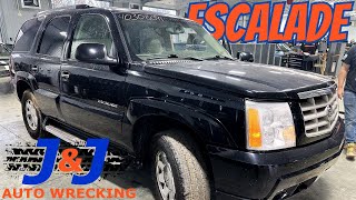 2006 Cadillac Escalade Part Out J amp J Auto Wrecking Test Video Stock  R6CA290 [upl. by Tirb132]