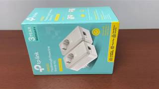 TpLink AV600 Powerline Adapter  Unboxing [upl. by Fruma]